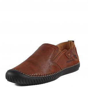 Мъжки ежедневни обувки Soho Mayfair естествена кожа кафяви